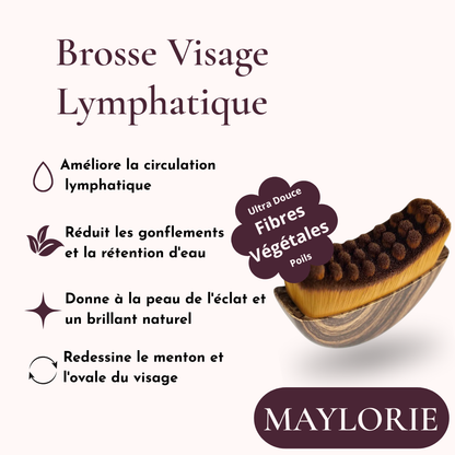 Brosse lymphatique faciale  - Maylorie™